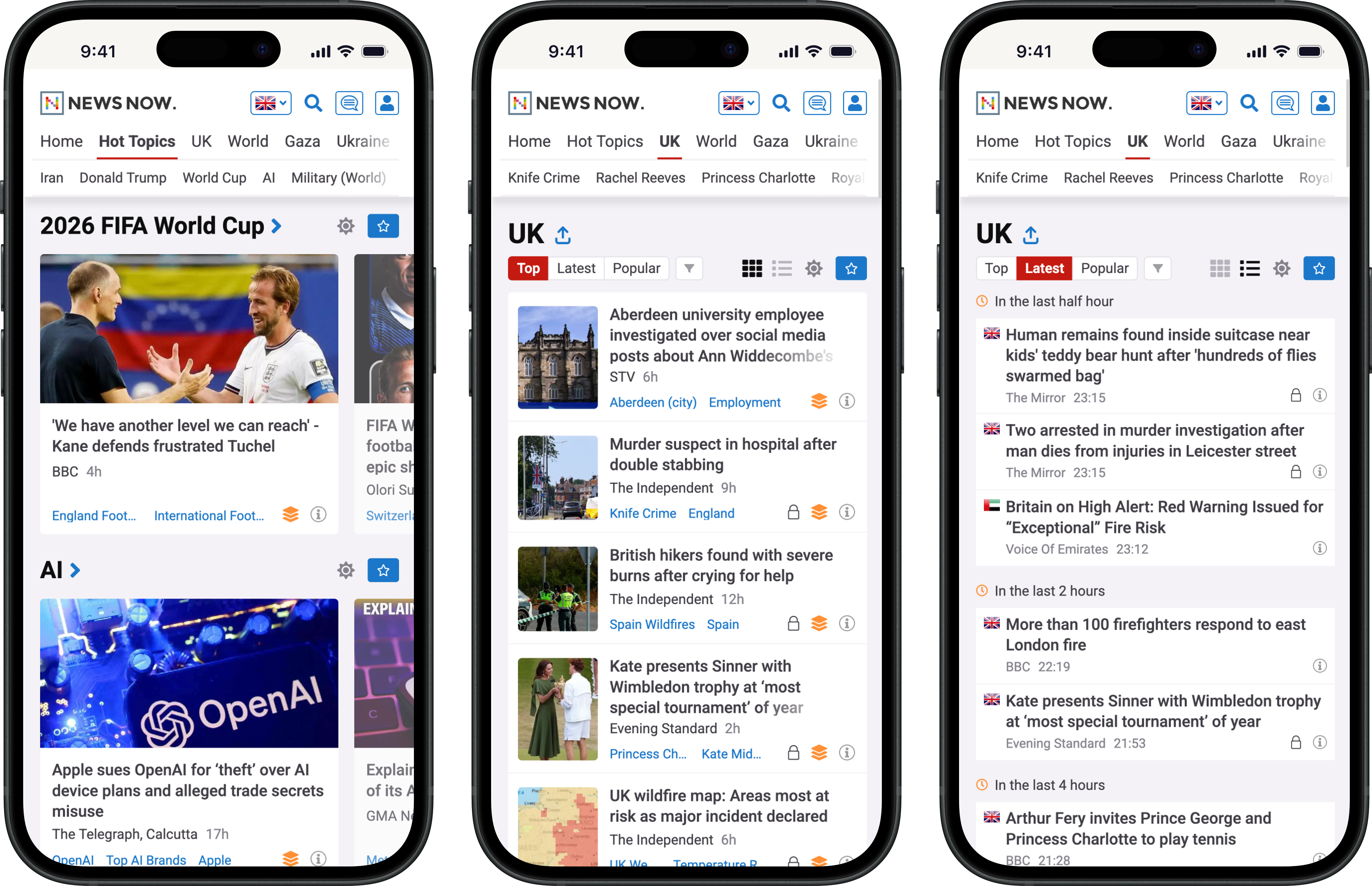 The three layout modes side by side on phones: card, classic and compact